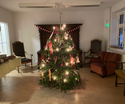 Juletræet i "sofastuen"